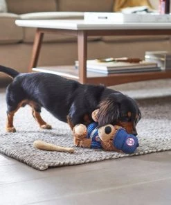 Frisco Baseball Bear Plush Squeaky Dog Toy, Blue 9 Frisco Baseball Bear Plush Squeaky Dog Toy, Blue -Frisco Sales 2024 252742 PT5. SY630 V1615814553