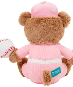 Frisco Baseball Bear Plush Squeaky Dog Toy, Pink -Frisco Sales 2024 252744 PT2. SY630 V1613158579