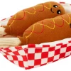 Frisco Baseball Hide-and-Seek Corndog Dog Toy -Frisco Sales 2024 252746 MAIN. SY630 V1613158282