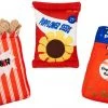 Frisco Baseball Snacks Dog Toy, 3 count -Frisco Sales 2024 252748 MAIN. SY630 V1613158276