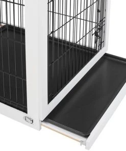 Frisco Double Door Furniture Style Dog Crate, White -Frisco Sales 2024 253031 PT4. SY630 V1635345744