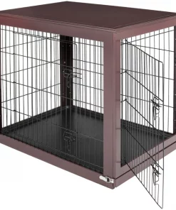 Frisco Double Door Furniture Style Dog Crate, Brown -Frisco Sales 2024 253035 PT2. SY630 V1635345715