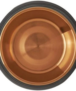Frisco Matte Black Design Light Copper Stainless Steel Dog & Cat Bowl -Frisco Sales 2024 253050 PT4. SY630 V1616526771
