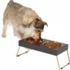 Frisco Copper Stainless Steel Elevated Foldable Double Dog & Cat Bowls -Frisco Sales 2024 253059 MAIN. SY630 V1616073607