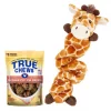 Frisco||True Chews Frisco Bungee Plush Squeaking Giraffe Dog Toy & True Chews Premium Chicken Pot Pie Recipe Dog Treats, 12-oz bag -Frisco Sales 2024 253091 MAIN. SY630 V1600796791