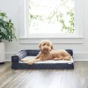 Frisco Faux Felt Orthopedic Corner Sofa Bolster Dog Bed w/Removable Cover -Frisco Sales 2024 255188 MAIN. SY630 V1616074434
