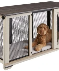 Frisco "Denver" Dog Crate Credenza & Mat Kit -Frisco Sales 2024 255326 PT3. SY630 V1617037359