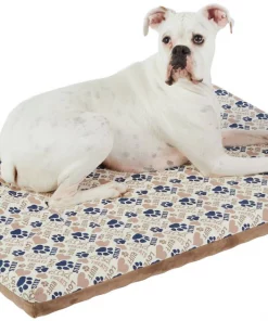Frisco Micro Terry & Novelty Print Reversible Orthopedic Dog Crate Mat -Frisco Sales 2024 255342 PT2. SY630 V1616087316