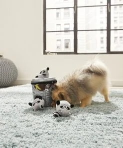 Frisco Hide & Seek Plush Trash Can Puzzle Dog Toy & Frisco Hide & Seek Raccoon Dog Toy Refills, 3-pack -Frisco Sales 2024 255563 PT2. SY630 V1602702702