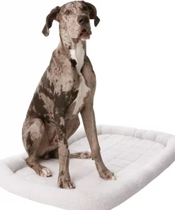 Frisco XX-Large Heavy Duty Single Door Wire Dog Crate, 54 inch & Frisco Quilted Dog Crate Mat, Ivory, 54-in -Frisco Sales 2024 255633 PT4. SY630 V1604147207