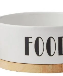 Frisco Ceramic Food Dog & Cat Bowl with Wood Base -Frisco Sales 2024 256042 PT7. SY630 V1615310805 scaled