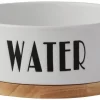 Frisco Ceramic Water Dog & Cat Bowl with Wood Base -Frisco Sales 2024 256046 MAIN. SY630 V1615317394