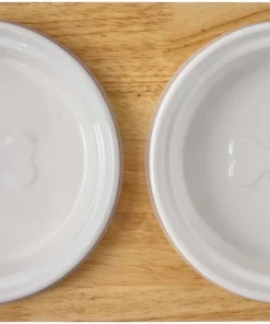 Frisco Ceramic Dog & Cat Double Diner with Elevated Wood Stand, 1.87 Cups -Frisco Sales 2024 256052 PT5. SY630 V1615313559