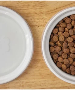 Frisco Ceramic Dog & Cat Double Diner with Elevated Wood Stand, 1.87 Cups -Frisco Sales 2024 256052 PT6. SY630 V1615311469