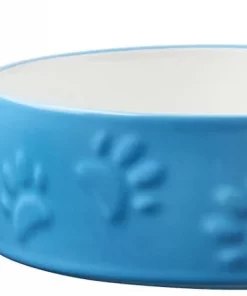 Frisco Paw Prints Non-skid Ceramic Dog & Cat Bowl, Blue 15 Frisco Paw Prints Non-skid Ceramic Dog & Cat Bowl, Blue -Frisco Sales 2024 256067 PT7. SY630 V1615311436 scaled