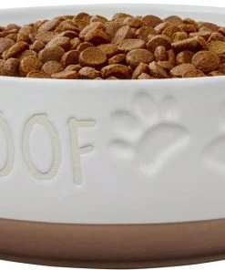 Frisco Paw Prints Non-skid Ceramic Bowl, 7.75 Cups -Frisco Sales 2024 256072 PT3. SY630 V1615310843