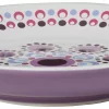 Frisco Kaleidoscope Pattern Non-skid Ceramic Cat Dish, Purple, 0.62 Cup -Frisco Sales 2024 256088 MAIN. SY630 V1617042702