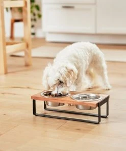 Frisco Wooden Bars Dog & Cat Double Bowl Diner 11 Frisco Wooden Bars Dog & Cat Double Bowl Diner -Frisco Sales 2024 257142 PT3. SY630 V1615987305