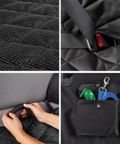 Frisco Premium Quilted Water Resistant Hammock Car Seat Cover with Seatbelt Tether & Travel Bag -Frisco Sales 2024 258357 PT3. SY630 V1620161027