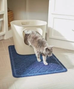 Frisco Leaf High-Sided Cat Litter Box, Large