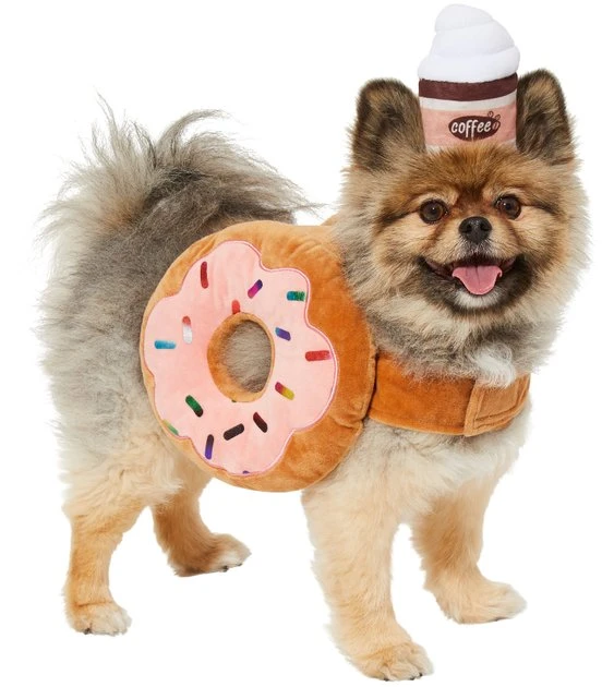 Frisco Donut & Coffee Dog & Cat Costume 3 Frisco Donut & Coffee Dog & Cat Costume