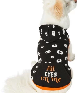 Frisco Glow in the Dark "All Eyes On Me" Dog & Cat Hoodie -Frisco Sales 2024 261155 PT2. SY630 V1633069277