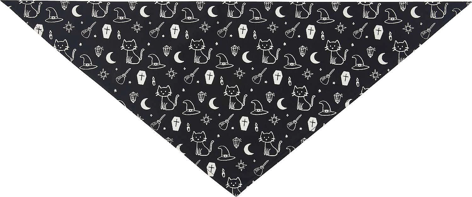 Frisco Glow in the Dark Mystical Print Dog & Cat Bandana 7 Frisco Glow in the Dark Mystical Print Dog & Cat Bandana - Image 5
