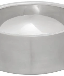 Frisco Insulated Non-Skid Flair Stainless Steel Dog & Cat Bowl, Stainless Steel