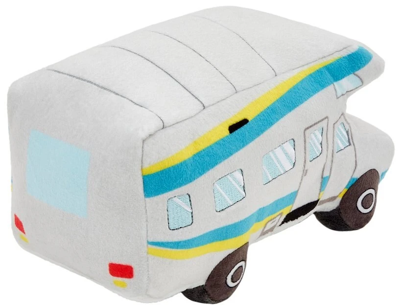 Frisco Road Trip Camper Van Plush Squeaky Dog Toy 5 Frisco Road Trip Camper Van Plush Squeaky Dog Toy - Image 3