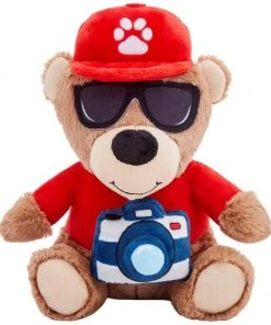 Frisco Road Trip Tourist Bear Plush Squeaky Dog Toy