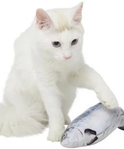 Frisco Interactive Electric Flopping Fish Cat Toy with Catnip -Frisco Sales 2024 263525 PT2. SY630 V1623258453