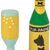 Frisco Champagne & Flute Latex Squeaky Dog Toy, 2 count -Frisco Sales 2024 264430 MAIN. SY630 V1618924048