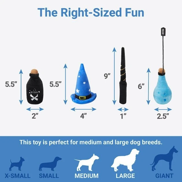 Frisco Magic Chest Hide & Seek Puzzle Plush Squeaky Dog Toy 5 Frisco Magic Chest Hide & Seek Puzzle Plush Squeaky Dog Toy - Image 3