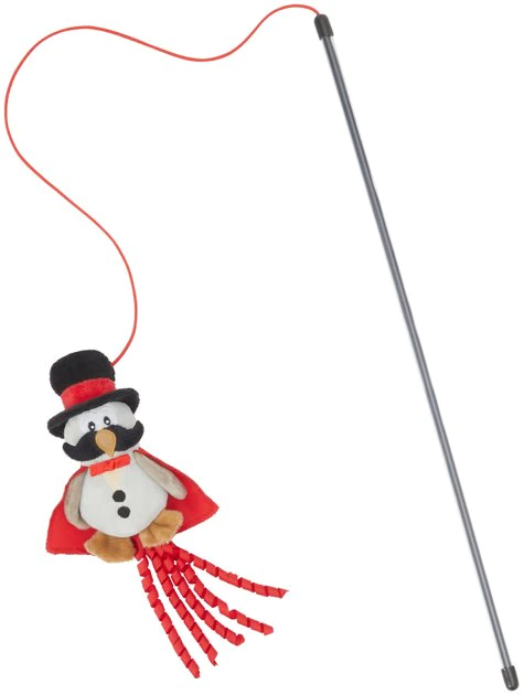 Frisco Magic Owl Teaser Wand Cat Toy with Catnip 3 Frisco Magic Owl Teaser Wand Cat Toy with Catnip