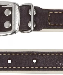 Frisco Two Tone Top Grain Leather Collar -Frisco Sales 2024 266526 PT2. SY630 V1618855632