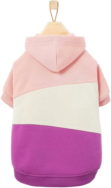 Frisco Colorblock Dog & Cat Hoodie with Sleeves 3 Frisco Colorblock Dog & Cat Hoodie with Sleeves
