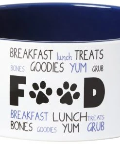 Frisco Food & Paw Non-skid Ceramic Dog Bowl