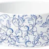 Frisco Blue Garden Non-skid Ceramic Dog Bowl