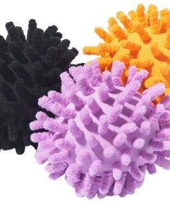 Frisco Halloween Moppy Ball Cat Toy with Catnip, 3 count