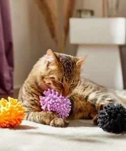 Frisco Halloween Moppy Ball Cat Toy with Catnip, 3 count -Frisco Sales 2024 270337 PT3. SY630 V1624817812