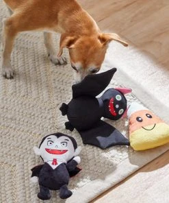 Frisco Halloween Haunted Friends Plush Squeaky Dog Toy, 3 count -Frisco Sales 2024 270363 PT3. SY630 V1624816992