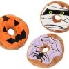 Frisco Halloween Donuts Plush Squeaky Dog Toy, 3 count -Frisco Sales 2024 270369 MAIN. SY630 V1621948752
