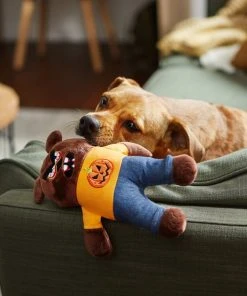 Frisco Halloween Good Bear, Bad Bear Reversible Plush Squeaky Dog Toy -Frisco Sales 2024 270427 PT3. SY630 V1624817723