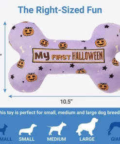 Frisco Halloween My First Halloween Bone Reversible Plush Squeaky Dog Toy 7 Frisco Halloween My First Halloween Bone Reversible Plush Squeaky Dog Toy -Frisco Sales 2024 270452 PT1. SY630 V1626285075