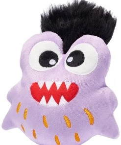 Frisco Friendly Monster Round Plush Squeaky Dog Toy