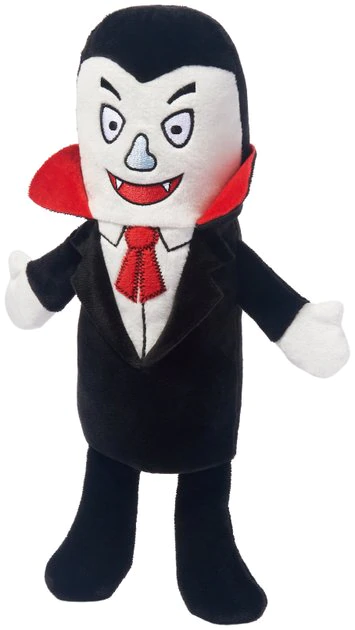 Frisco Vampire Bottle Cruncher Plush Squeaky Dog Toy 3 Frisco Vampire Bottle Cruncher Plush Squeaky Dog Toy