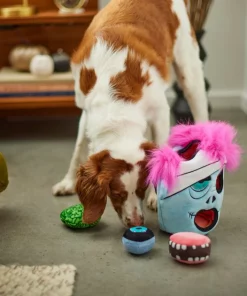 Frisco Halloween Zombie Hide and Seek Puzzle Plush Squeaky Dog Toy -Frisco Sales 2024 270482 PT3. SY630 V1624817250
