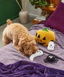 Frisco Halloween Jack-o-Lantern Hide & Seek Puzzle Plush Squeaky Dog Toy -Frisco Sales 2024 270492 PT3. SY630 V1624817005