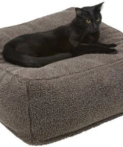 Frisco Sherpa Cube Pillow Cat & Dog Bed, Brown -Frisco Sales 2024 270924 PT3. SY630 V1626294067