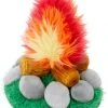 Frisco Camping Campfire Plush Squeaky Dog Toy